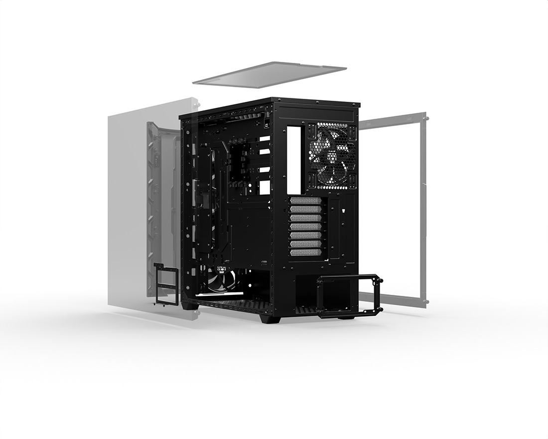 SHADOW BASE 800 FX | Black silent PC cases from be quiet!